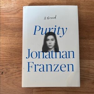 Purity by Jonathan Franzen - White Cover with Blue Text